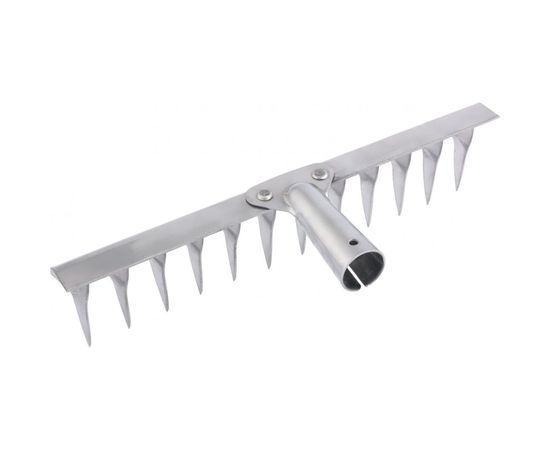 Витые грабли СИБРТЕХ 12 зубьев, 290 мм, нержавеющая сталь, без черенка 61753 