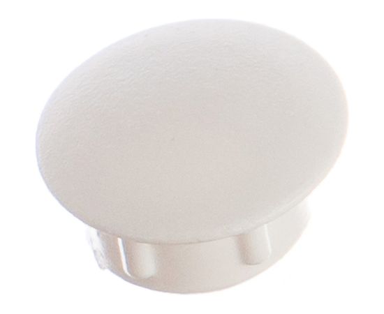 Декоративная заглушка Tech-Krep 10 мм белая 35 шт - пакет 108869 