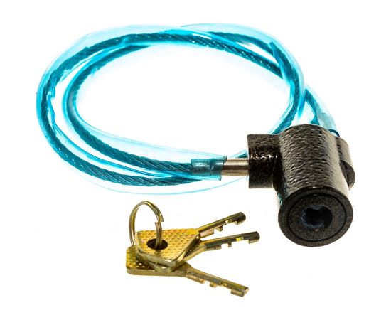 Велосипедный навесной замок 600 мм ЗУБР МАСТЕР 3720-6-01_z01 