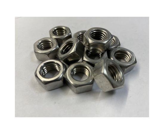 Гайка Метиз-Эксперт М3 нерж. А2 DIN 934 уп. 200 шт. БП-00041236 – изображение 2