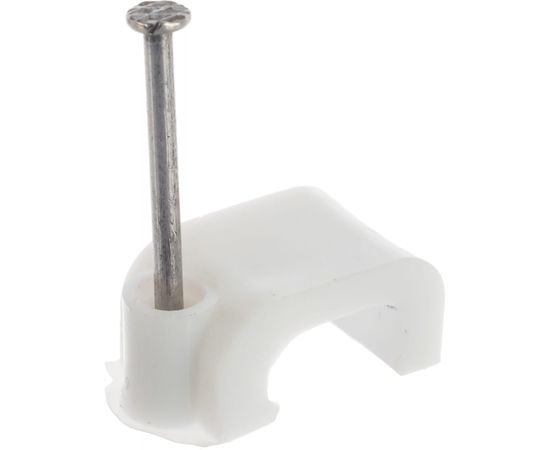 Плоская скоба для кабеля Невский Крепеж Б10 мм 50 шт. 800456 – изображение 2