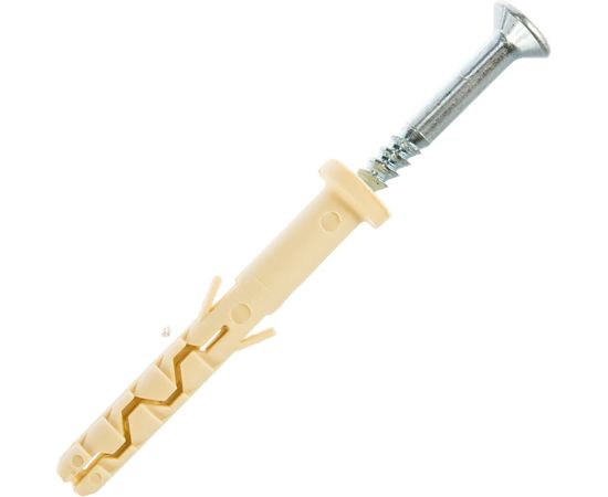 Дюбель-гвоздь с цилиндрической манжетой ЕВРОПАРТНЕР нейлон. PDG LK 5х40, 30 шт. 1 0692 4 – изображение 4