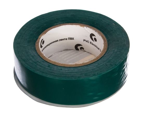 Изоляционная лента ULTIMA ПВХ, цвет зеленый 1920green – изображение 2