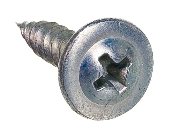 Саморез Стройметиз 4,2х19 металл-металл с прессшайбой, цинк уп. 200 шт. 2050074 – изображение 4