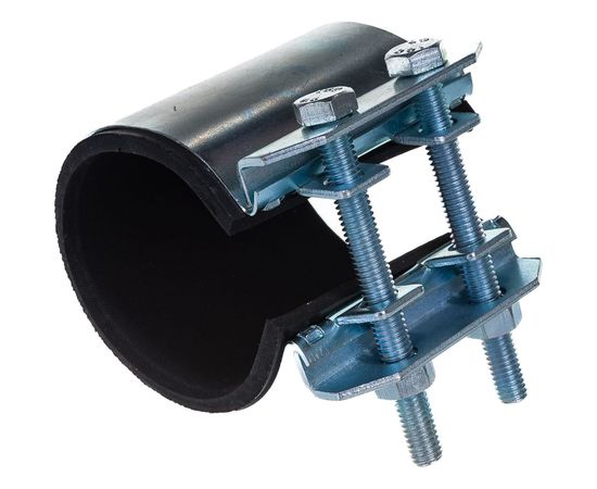 Ремонтный хомут ДТРД оцинк. краб 2" Ду 50, Дн 57-67, шир.70 17006 – изображение 3