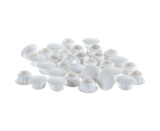 Декоративная заглушка Tech-Krep 10 мм белая 35 шт - пакет 108869 – изображение 4