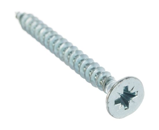 Саморез КРЕП-КОМП белый цинк POZY 5х50 300шт бд550ф – изображение 3