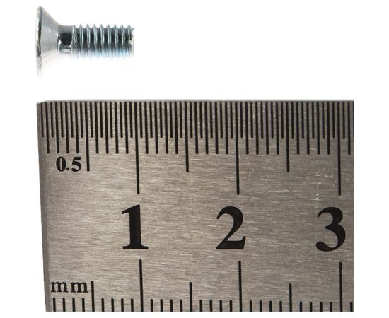 Потайной винт КРЕП-КОМП цинк DIN965 4х10 100шт вп410мф – изображение 3