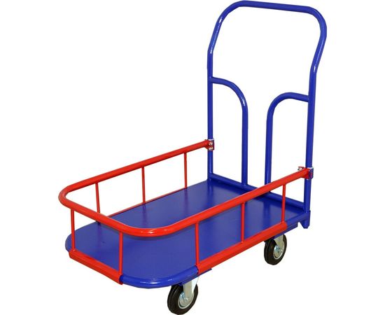 Тележка RUSKLAD платформенная с бортиком ТПБ 2 (600x900) d125мм – изображение 2