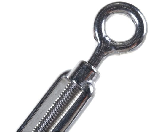 Талреп ЕВРОПАРТНЕР открытый, крюк-кольцо, М6х90, нержав. сталь, 1 шт G1 7246 – изображение 2