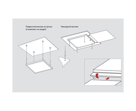 Универсальный светильник WOLTA PRO Офис Микропризма ДВО01-54-002-4К – изображение 3