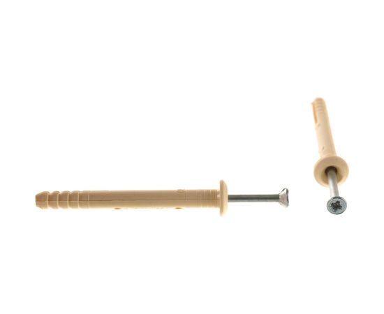 Дюбель-гвоздь 6х60 гриб, нейлон 100шт - ведро Tech-Krep 101332 – изображение 2