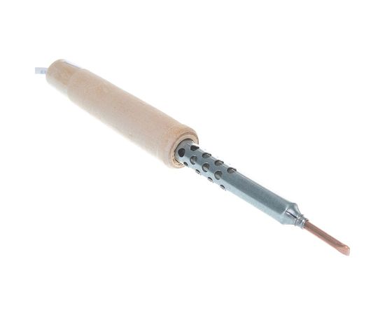 Электрический паяльник Точно-прочно 40W деревянная ручка 4264 – изображение 5