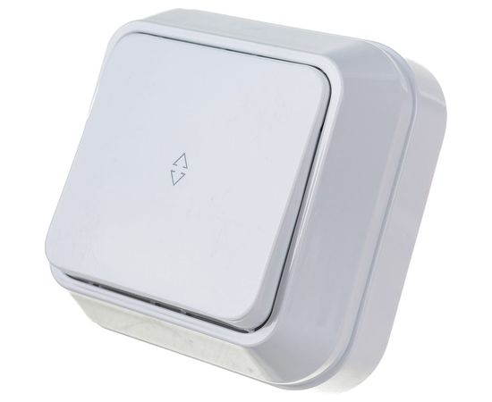 Выключатель накладной одноклавишный, белый Makel Siva Ustu 45105 – изображение 4