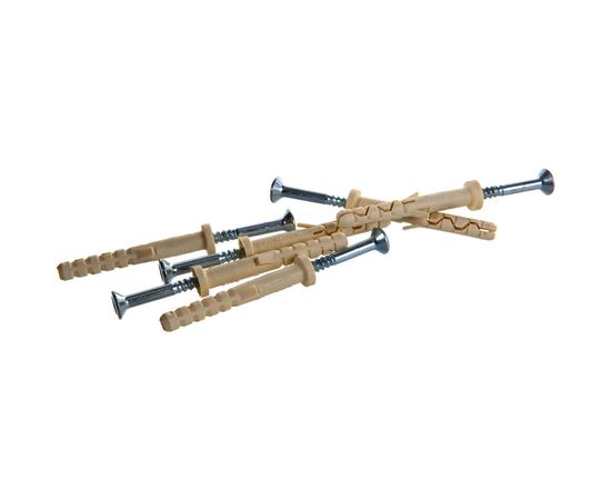 Дюбель-гвоздь с цилиндрической манжетой ЕВРОПАРТНЕР нейлон. PDG LK 5х40, 30 шт. 1 0692 4 – изображение 7