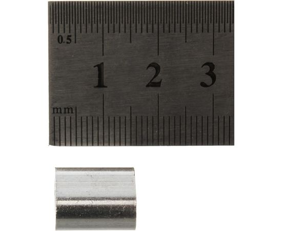 Прижимной зажим-наконечник для троса 4мм DIN9093 2шт - ярлык Tech-Krep 102758 – изображение 3