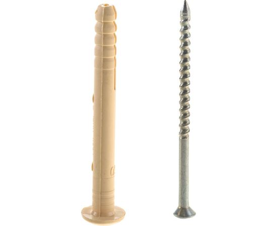 Дюбель-гвоздь 6х60 гриб, нейлон 100шт - ведро Tech-Krep 101332 – изображение 3