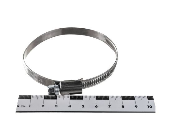 Обжимной хомут из нержавеющей стали Tech-Krep 60х80 2шт - ярлык 104051 – изображение 2