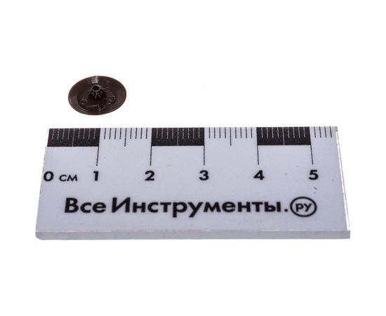 Заглушка №2 Tech-Krep темно-коричневая 15 шт - пакет 106206 – изображение 2