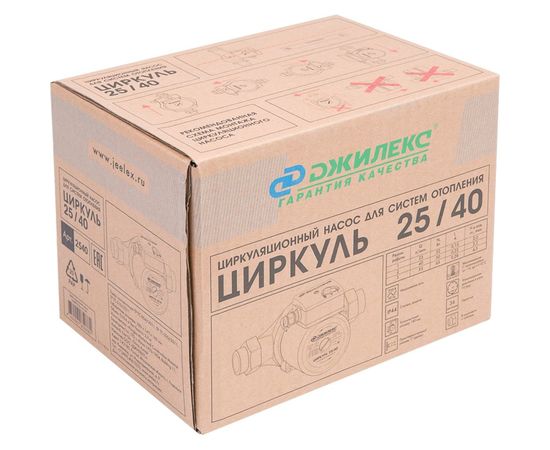 Циркуляционный насос Джилекс Циркуль 25/40 2540 – изображение 2