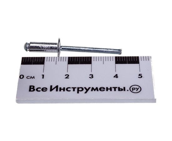 Вытяжная оцинкованная заклепка Качественный Крепеж 4,8х12 100 шт 0200701 КЧ – изображение 2