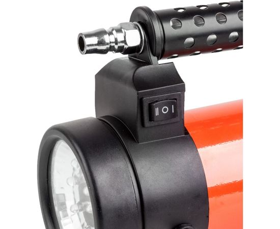 Металлический автомобильный компрессор 12V с LED фонарем Агрессор AGR-35L – изображение 3