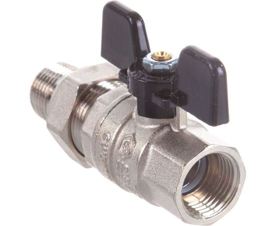 Шаровой полнопроходной кран с американкой STOUT ВР/НР RG008Q0F4S6BT7 