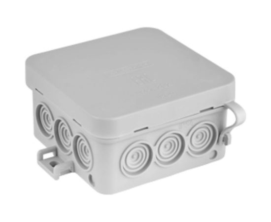 Монтажная коробка Bylectrica КМ-292 ОП серая IP54 размер 90х87х43, КМ-292 