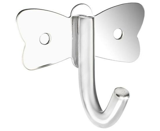 Крючок-бабочка с креплением SonWelle металл 555-007 