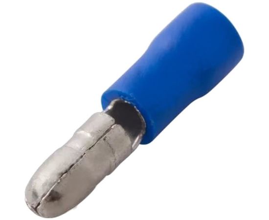 Штекерный изолированный разъем REXANT штекер 4мм 1.5-2.5кв.мм синий 08-0521 