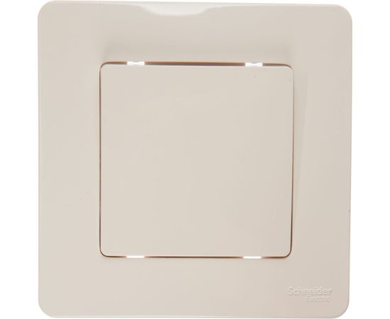 1-клавишный переключатель Schneider Electric BLANCA 10А, 250B, МОЛОЧНЫЙ BLNVS010602 