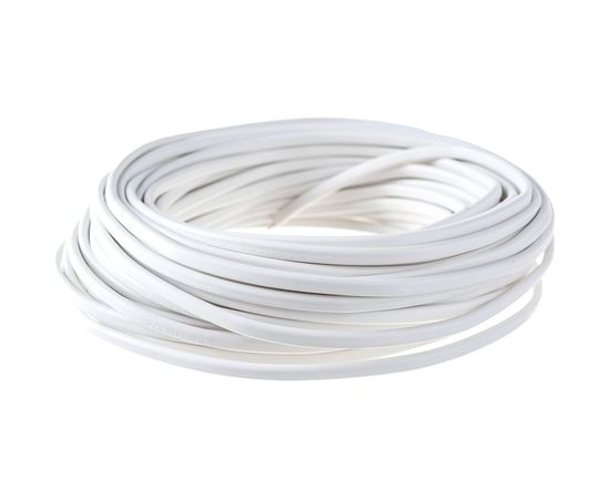 Провод ПУГНПбм Мастер Тока 2х1.5 белый 20м МТ1324 