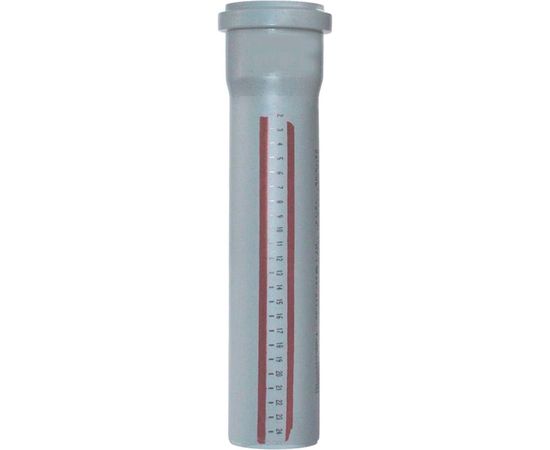 Труба однораструбная канализационная HTEM 110х1000 Ostendorf 115040 