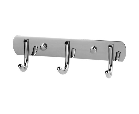 Вешалка Рыжий кот с 3-мя крючками нержавеющая сталь SSA-017-3 310788 