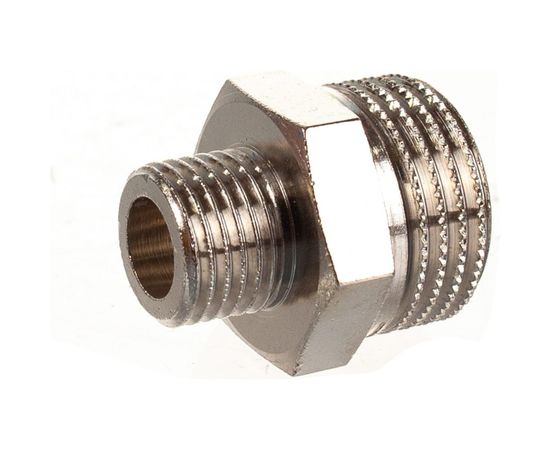 Переходной никелированный ниппель STOUT НН 1/2X1/4 RG008Q0OCNLVDC 