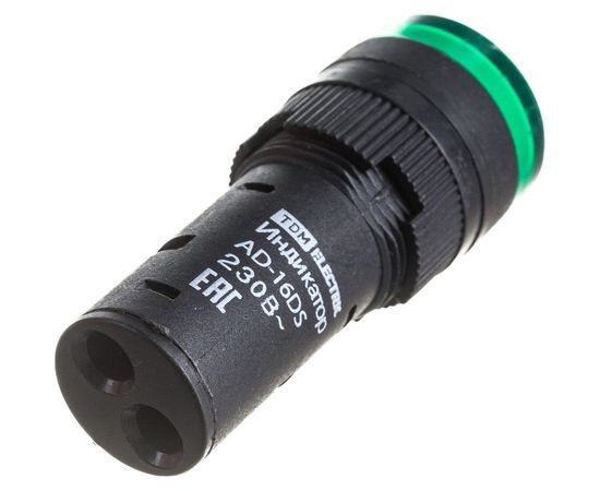 Лампа TDM AD-16DS LED матрица, d16мм, зеленый, 230В, АС SQ0702-0073 