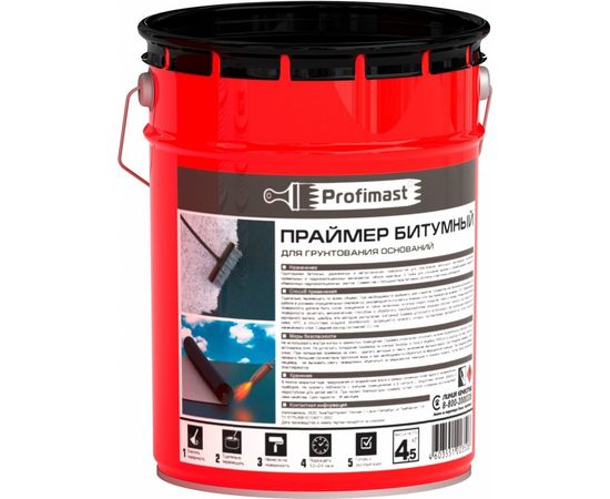 Битумный праймер Profimast 5 л / 4,5 кг 4607952900806 
