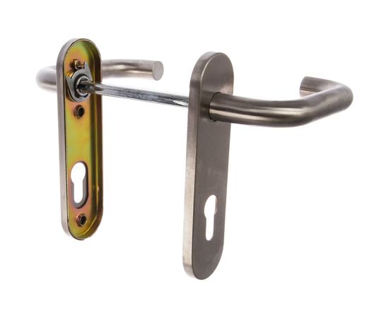 Дверная ручка Fuaro DH-0433 SS с пружиной, нержавейка, квадрат 9x140 мм 35681 – изображение 5