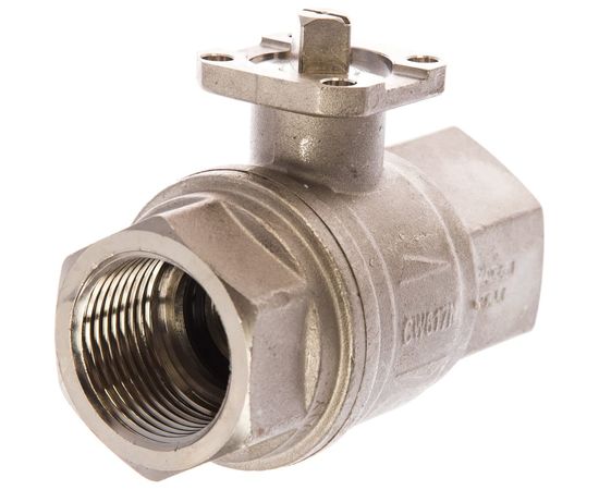 Шаровой кран RUB TORINO 1 DN25 PN40, ВР-ВР, S.64, усиленный, под привод S64F00 – изображение 2