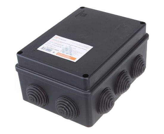 Распределительная коробка Промрукав для о/п безгалогенная HF черная 150х110х70 40-0310-9005 – изображение 4