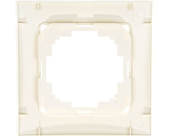 Рамка NILSON одноместная крем Touran naturel 24120091 – изображение 2