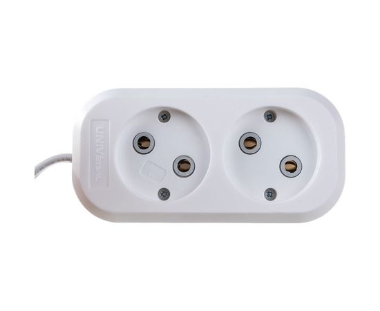 Удлинитель У6-011 ШВВП 2x0,75 2гн. 2м UNIVersal 9631911 – изображение 2