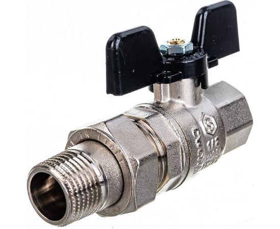 Шаровой полнопроходной кран с американкой STOUT ВР/НР RG008Q0F4S6BT7 – изображение 4