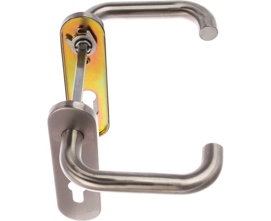 Дверная ручка Fuaro DH-0433 SS с пружиной, нержавейка, квадрат 9x140 мм 35681 – изображение 4