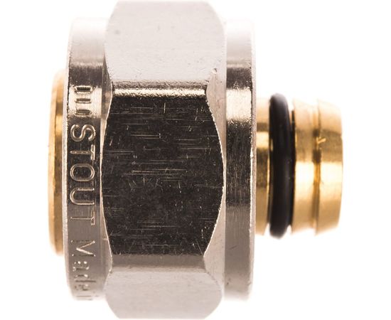 Компрессионный фитинг для труб PEX-AL-PEX STOUT 16х2,0х1/2 RG008P29KAKFK5 – изображение 6