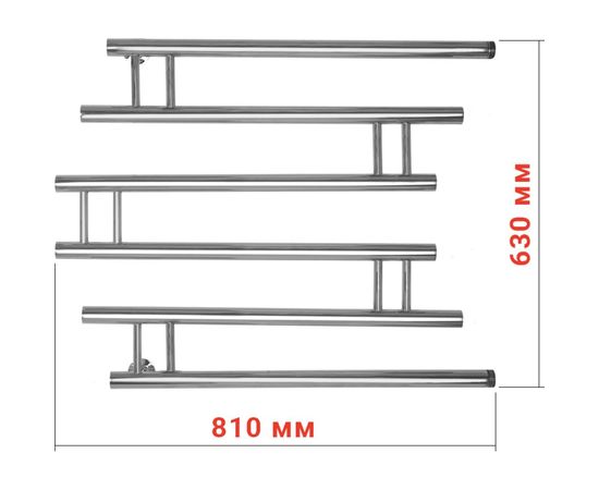 Полотенцесушитель ENERGY Modern 600х700 000001116 – изображение 4