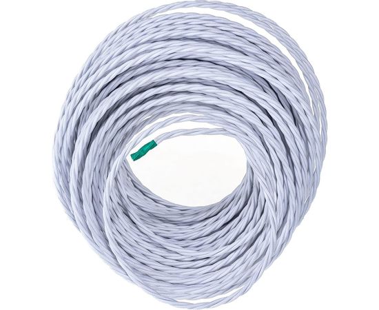 Витой провод Retrika, ретро 3х1.5 белый, 50м RP-31501 – изображение 3