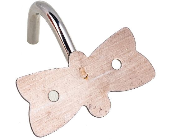 Крючок-бабочка с креплением SonWelle металл 555-007 – изображение 2