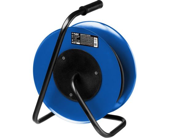 Удлинитель на катушке ЗУБР КГ 315, 30 м, 3700 Вт, 4 гнезда, IP44, КГ 3х1,5 кв мм, 55080-30 – изображение 9