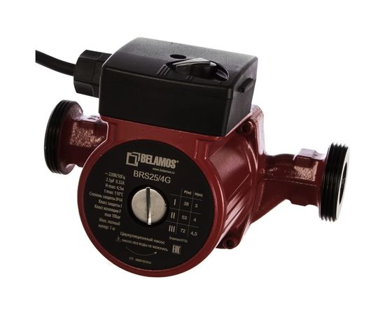 Циркуляционный насос БЕЛАМОС BRS25/4G (180 мм) – изображение 3